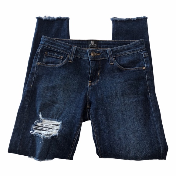 Just Black Denim - Just Black Distressed Skinny Jeans 0983